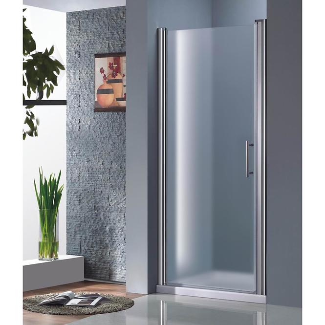 Sprchové dveře Samos 85x190 Čiré-Chrom