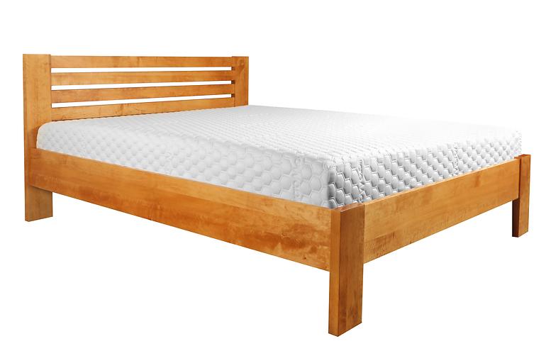 Dřevěná postel Bergen 200x200 olše,3