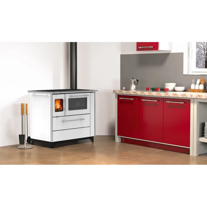 Kuchyňská kamna Donna 90 8,1 kW levá bílý,2