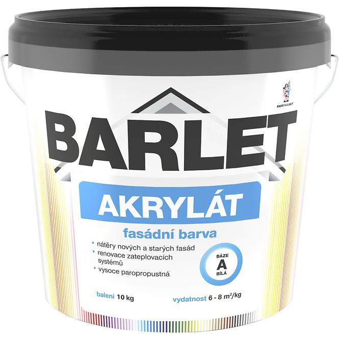 Barlet akrylát fasádní barva 10kg 6711
