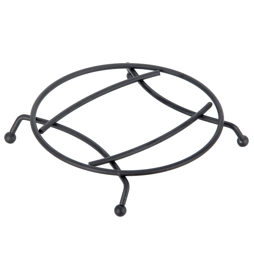 Podložka pod hrnec Basic černá 18,8/25x3,5cm W6120-3