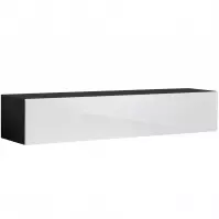 Tv Stolek Fly 30 bílá/černá