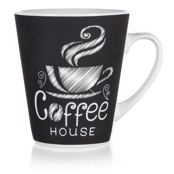 Hrníček Coffee House 360ml černý 60223112