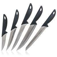 Nože Culinaria černé sada 5ks A15160