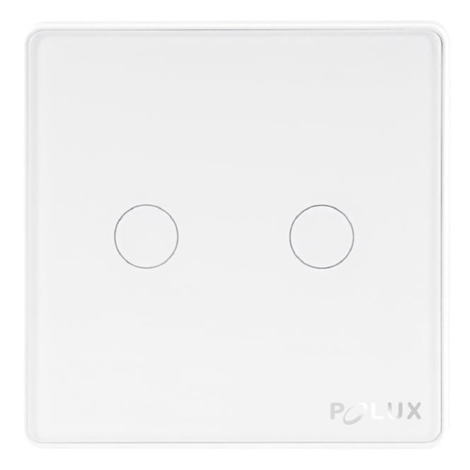 Wi-Fi Smart vypínač dvojitý Polux, bílý,2