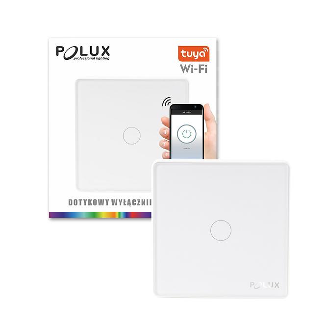 Wi-Fi Smart vypínač jednoduchý Polux, bílý