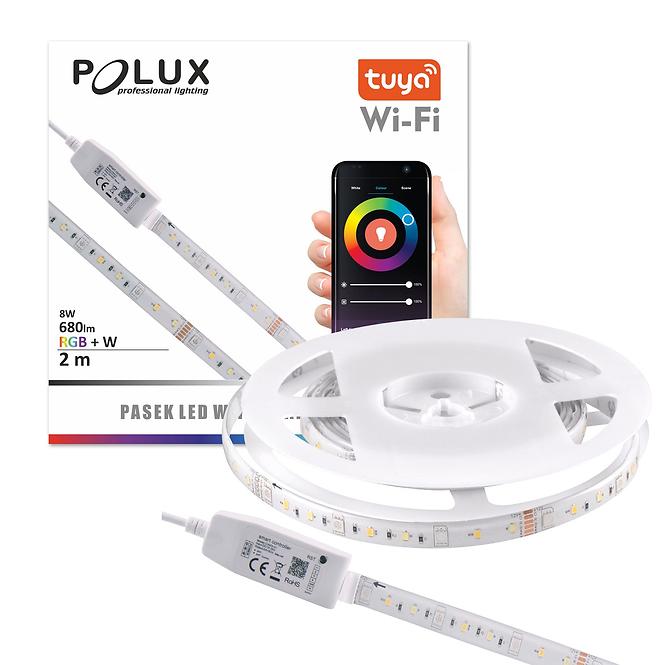 Wi-Fi Smart LED pásek Polux, délka 2m + RGB 6,5W,3