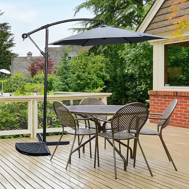 Zahradní slunečník 300 cm barevné,3