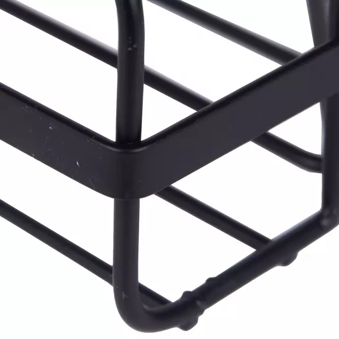 Polička koupelnová 2p rohová Loft black,4