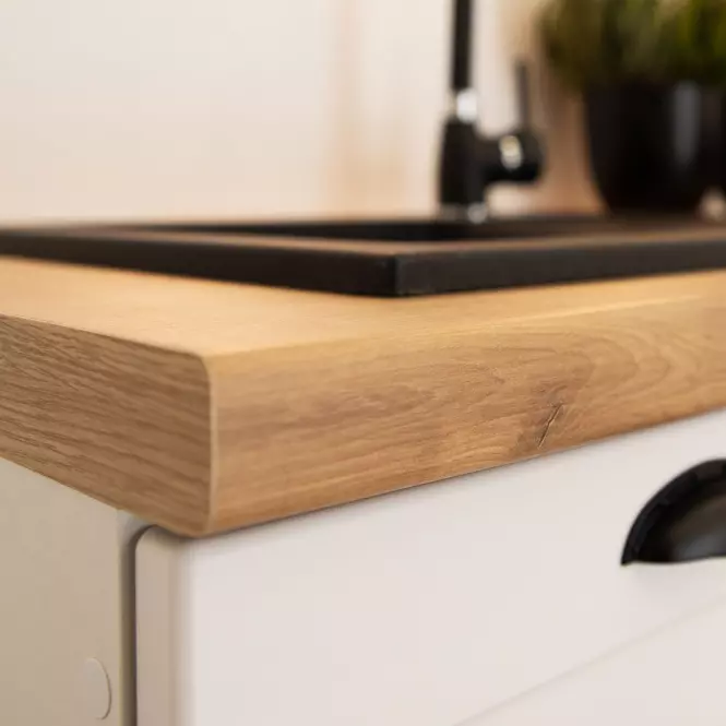 Kuchyňská Skříňka Adele D15 Cargo+Koš bílý puntík/bílá,11