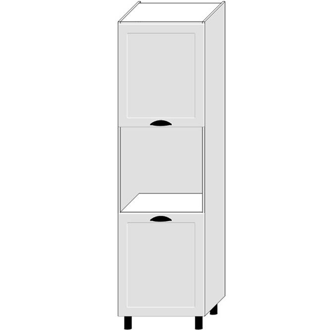 Kuchyňská Skříňka Adele D60pk 2133 Pl šedá mat/bílá