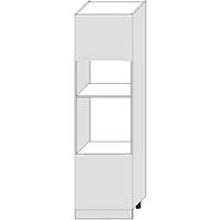 Kuchyňská skříňka Zoya D60pk Mv 2133 Pl bílý puntík/bílá