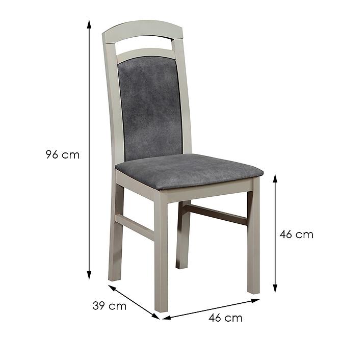 Židle W119 Dub Craft Bílý Sally 8,5