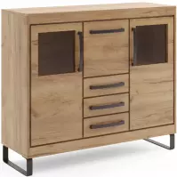 Komoda Capri C07 craft zlatý Komoda Capri C07 craft zlatý