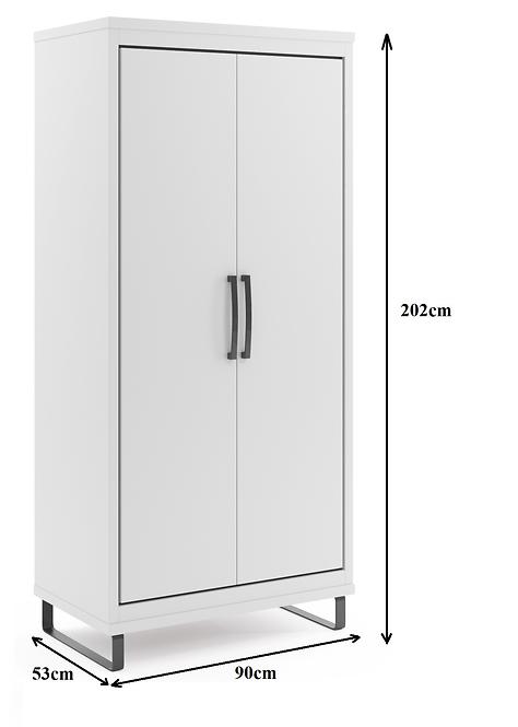 Skříň Capri C14 Bílý,2