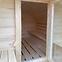 Venkovní sudová sauna s terasou 2,4 m,6