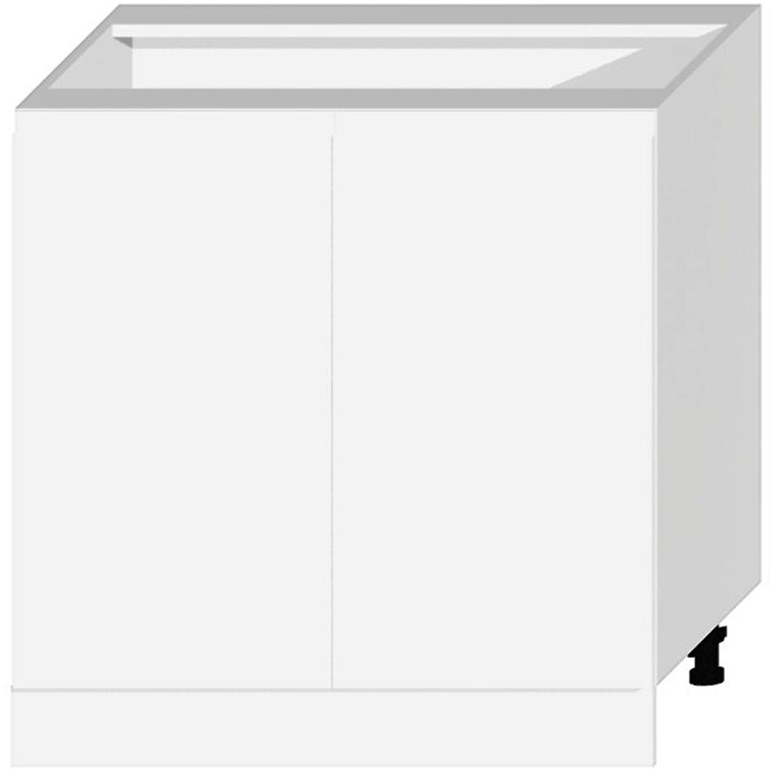 Kuchyňská skříňka Livia D80 bílý puntík mat