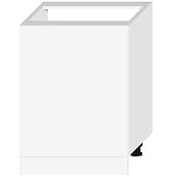 Kuchyňská skříňka Livia D60ZL PL bílý puntík mat