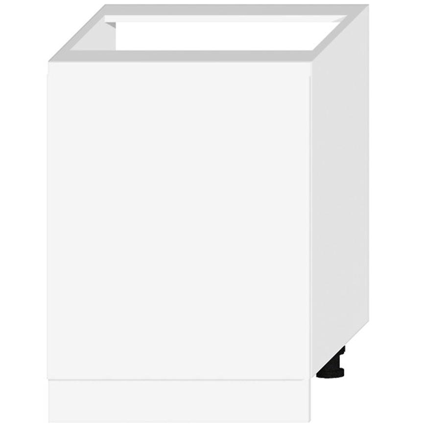 Kuchyňská skříňka Livia D60ZL PL bílý puntík mat