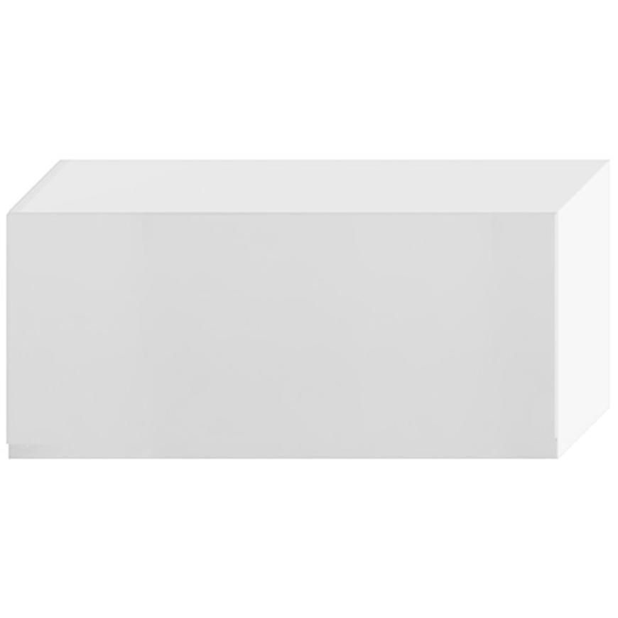 Kuchyňská skříňka Livia W80okgr světle šedá mat/bílá