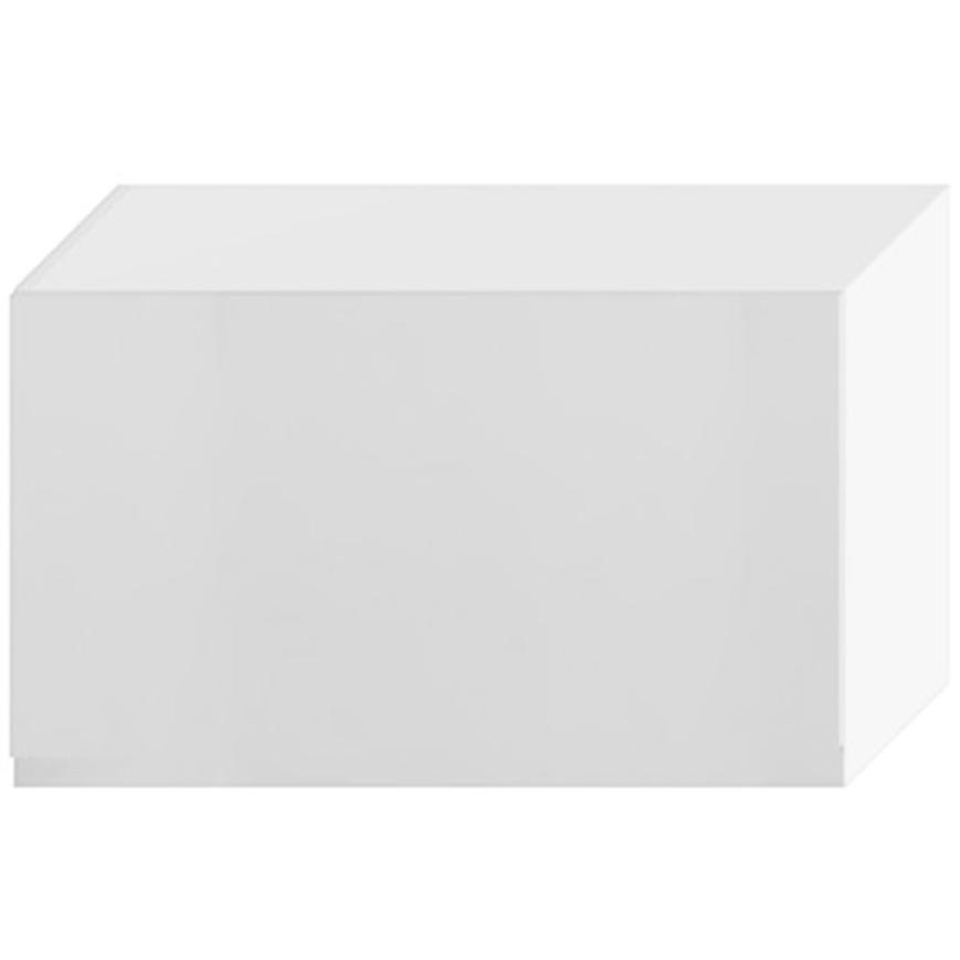 Kuchyňská skříňka Livia W60okgr / 560 světle šedá mat/bílá