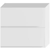 Kuchyňská skříňka Livia W80GRF/2 bílý puntík mat