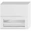 Kuchyňská skříňka Livia W80GRF/2 SD bílý puntík mat