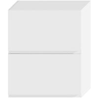 Kuchyňská skříňka Livia W60grf/2 bílá lesk/bílá
