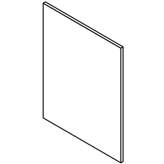Boční Panel Adele 720x564 bílý puntík,2