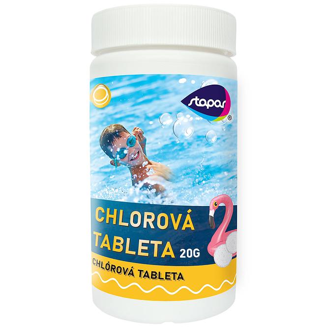 STAPAR Chlórové tablety 20g, 1 kg