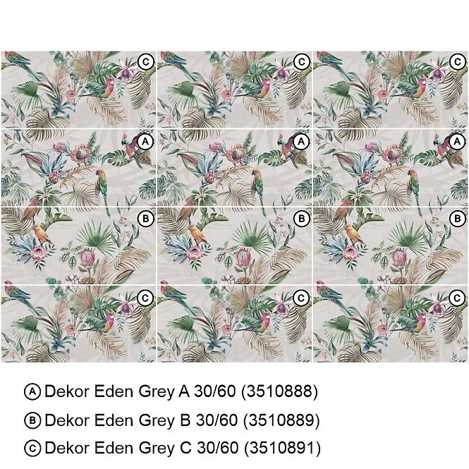 Dekor Eden Grey A 30/60