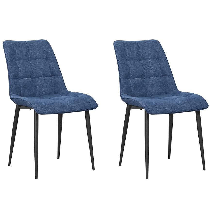 Židle Marco Modrá/ Noha Černá - 2 ks