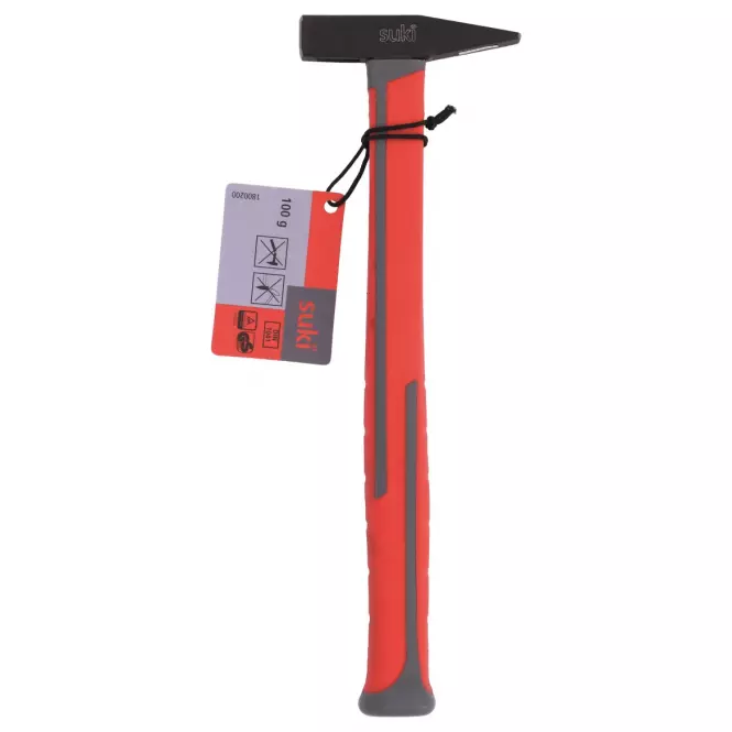 Zámečnícke kladivo 100 g Fiberglas/TPE - rukojeť,2