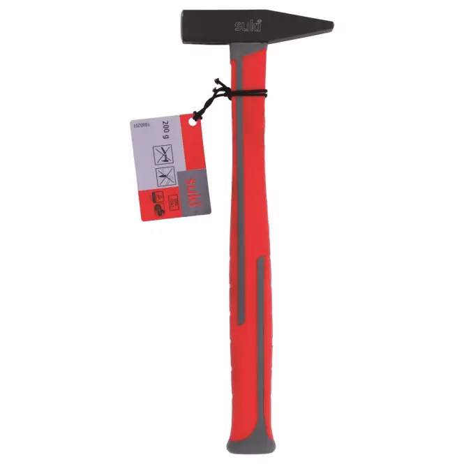 Zámečnícke kladivo 200 g Fiberglas/TPE - rukojeť,2