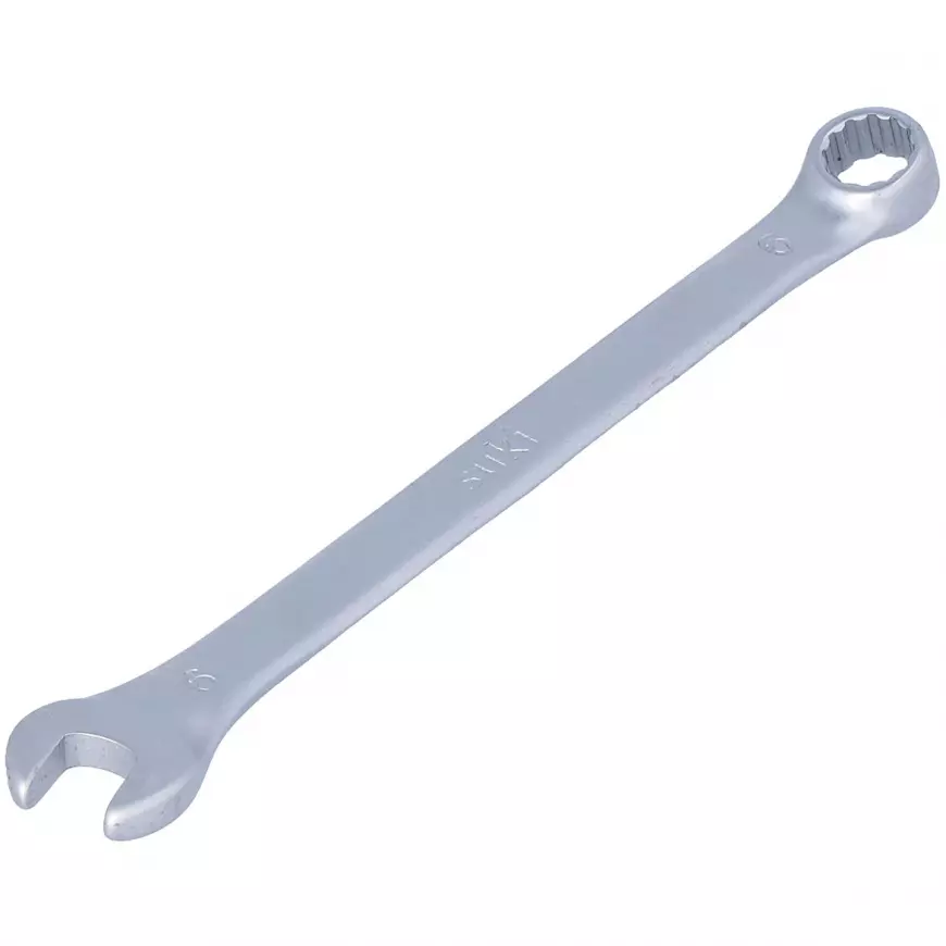Plochý klíč s očkem 6 mm chrom-vanad DIN3113-A