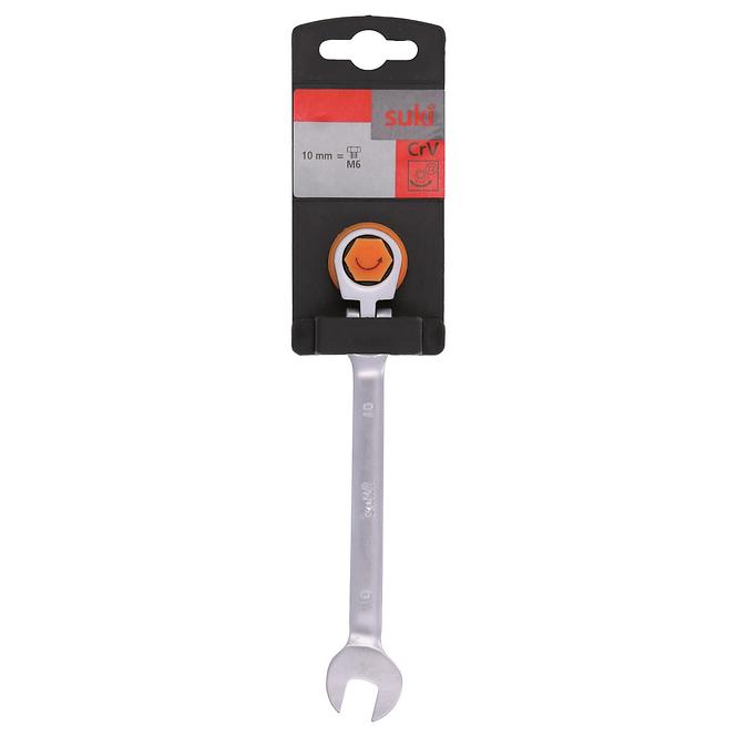 Ráčnový očkoplochý klíč ohebný 10 mm