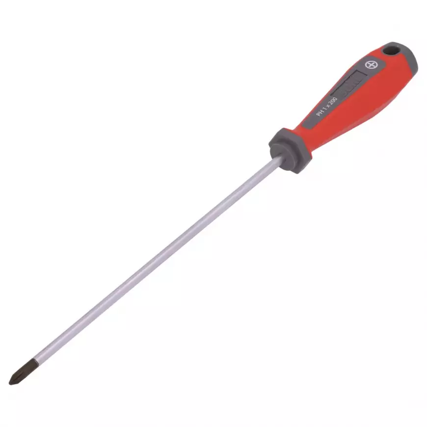 Šroubovák PH1 x 200 mm, 2K - rukojeť