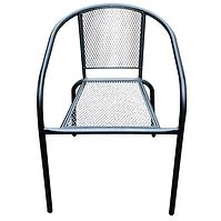 Zahradní kovová židle černá