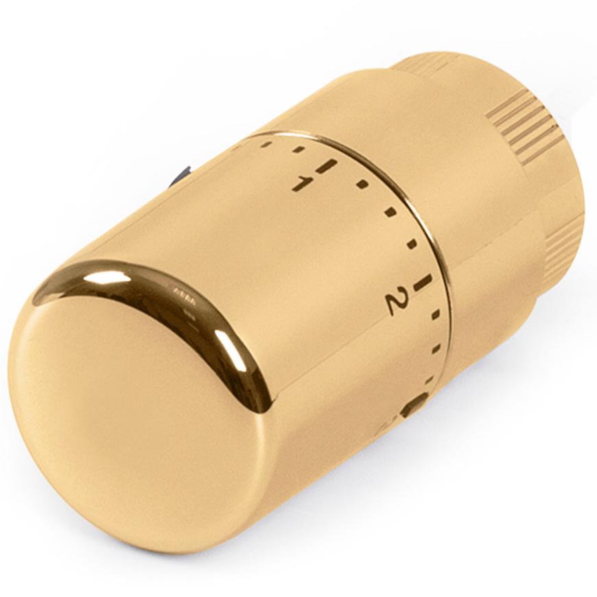 Termostatická hlavice Slim zlatý GZ 1/2 - GW 1/2