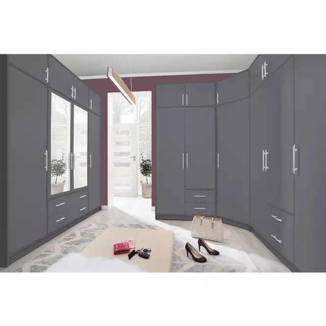 Šatní skříň Smart SR5 50 cm antracyt