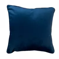 Dekorační polštář Velvet 40x40 modrá