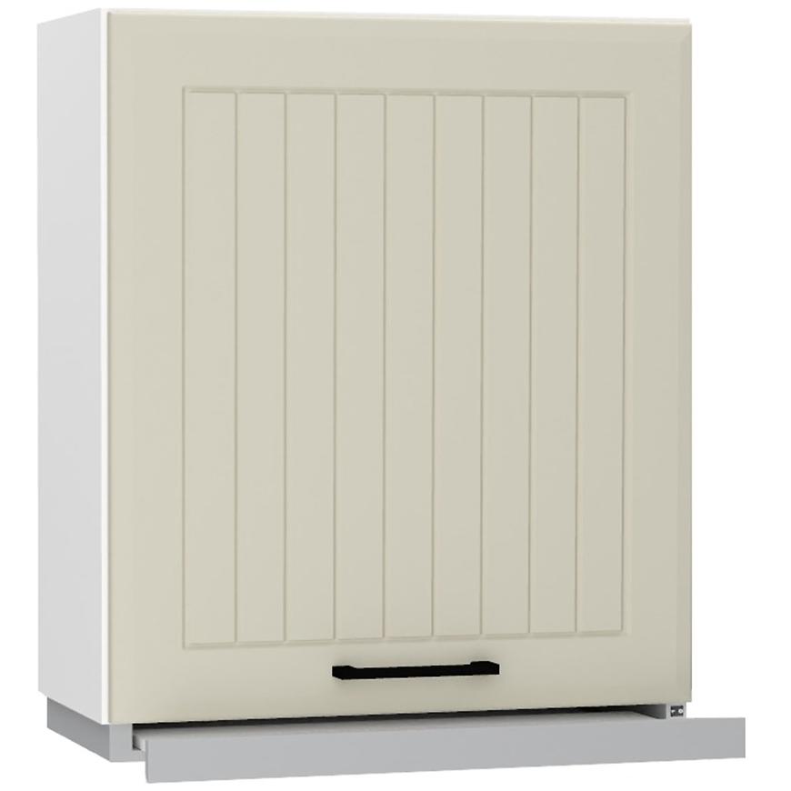 Kuchyňská Skříňka Irma W60/68 Slim Pl Se stříbrnou digestoří coffe matt