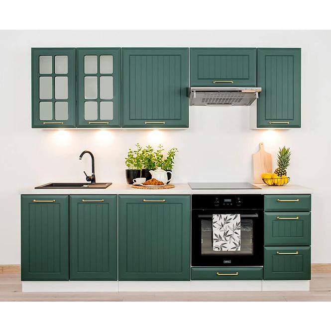 Kuchyňská Skříňka Irma W60su Alu zelená mat