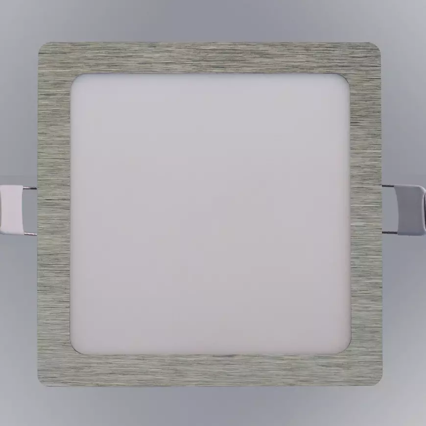 LED podhledové svítidlo SQUARE 12W 4200K ČTVEREC CHROM