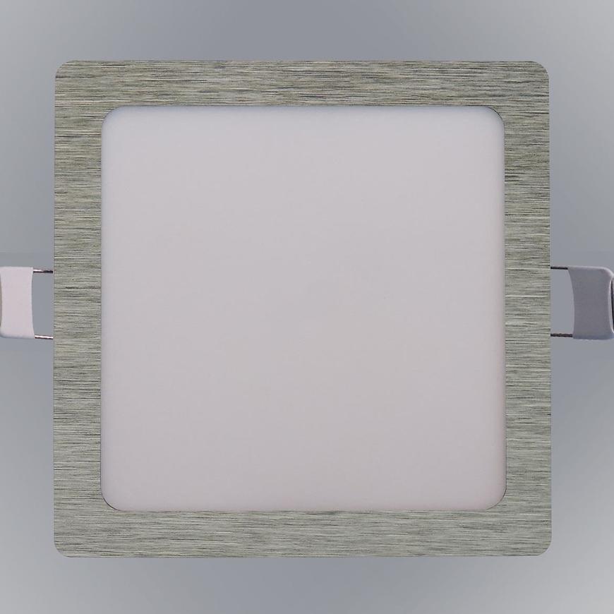 PANEL LED SQUARE 12W 4200K ČTVEREČNÍ CHROM