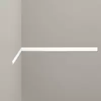 Nástěnná lišta lpc-03–101 bílá mat 2.44m