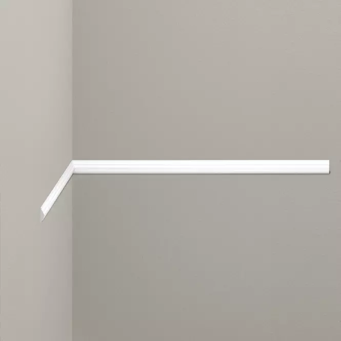 Nástěnná lišta lpc-03–101 bílá mat 2.44m