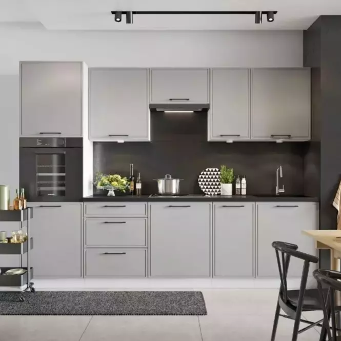 Kuchyňská skříňka Emily w60grf/2 sd šedá,7