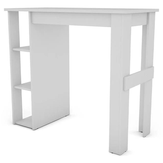 Barový stůl Vistig 120x58x108cm bílá 654773