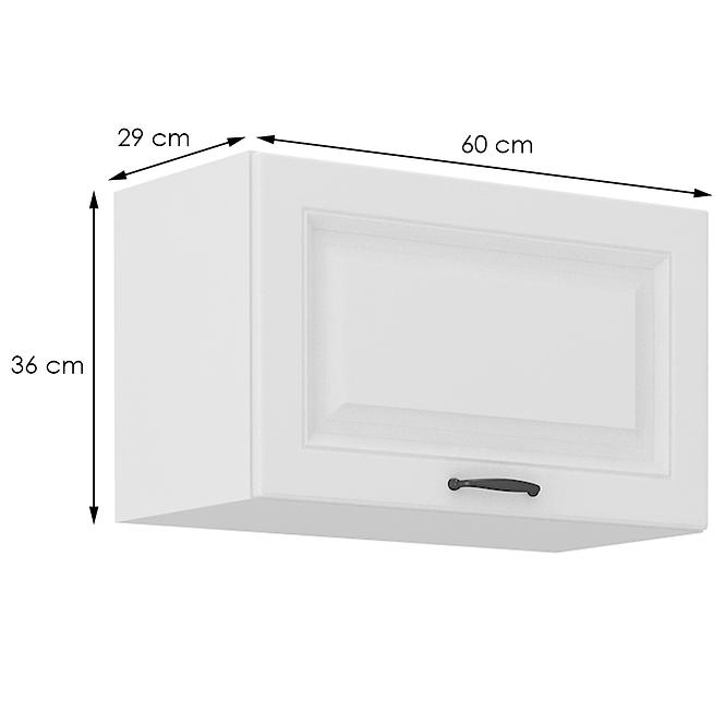 Kuchyňská skříňka STILO bílá mat/bílá 60gu-36 1f
